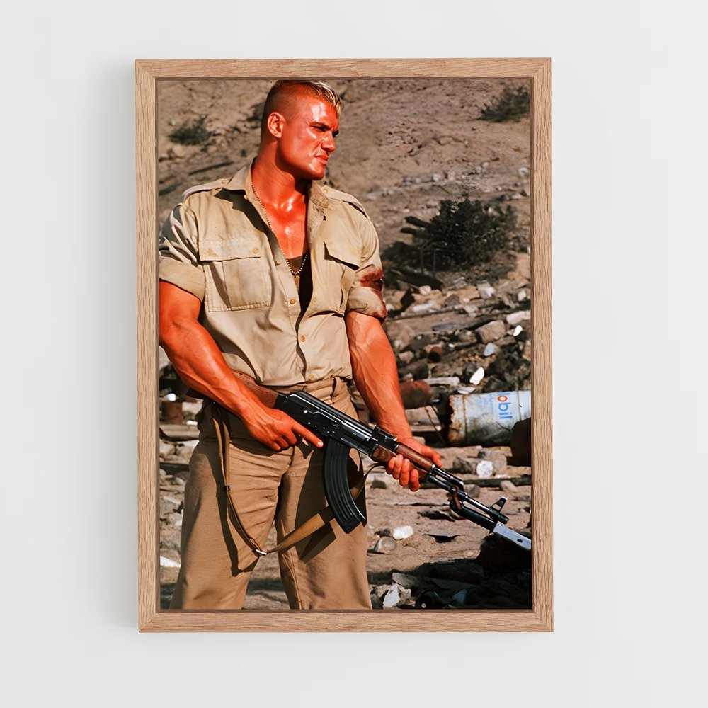 Poster Commandant d'Acier – affiche Kyokushin (vue 4)